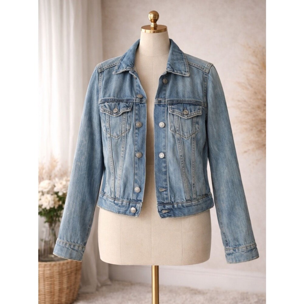 Denim Trucker Jacket - Light Blue